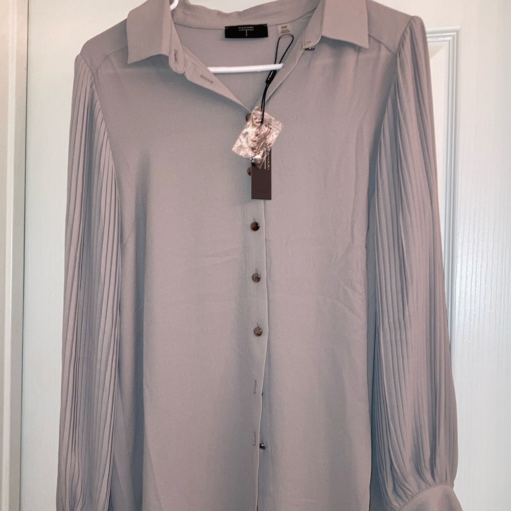 Silver Fox Button Up